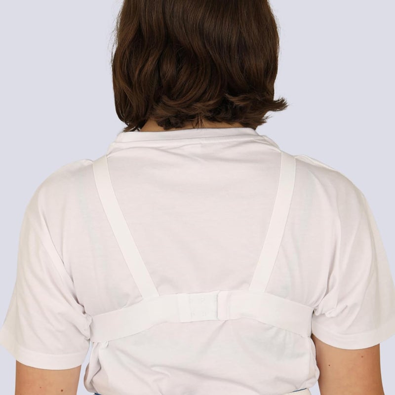 FEFOSAEP Fencing Chest Protector - Integral Fencing Chest Guard for Women - Adjustable Plastic Breast Protector - Fencing Gear for Foil Epee Sabre - Image 3